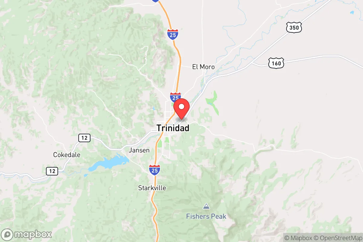 Map centered at 37.1758, -104.4908