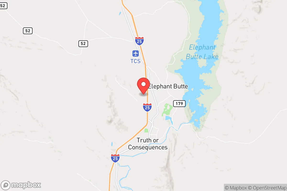 Map centered at 33.1864, -107.2589