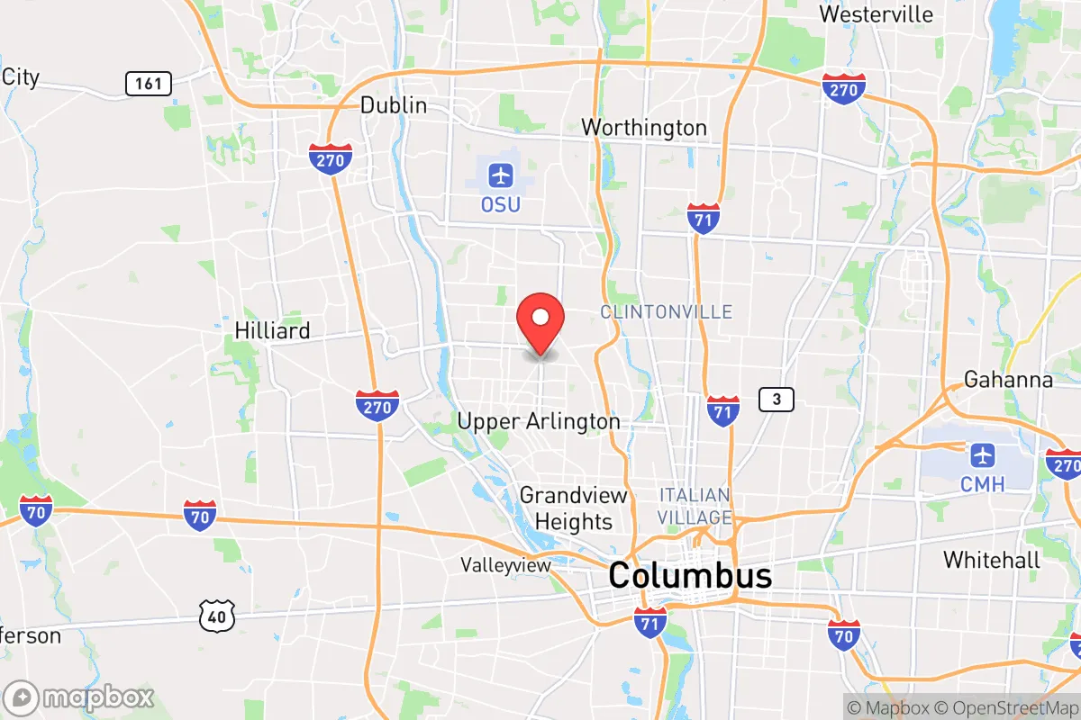 Map centered at 40.0272, -83.0704