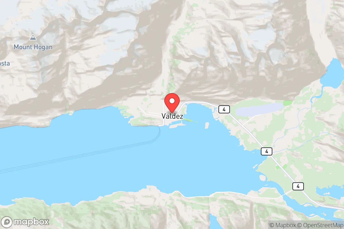 Map centered at 61.0956, -146.3042