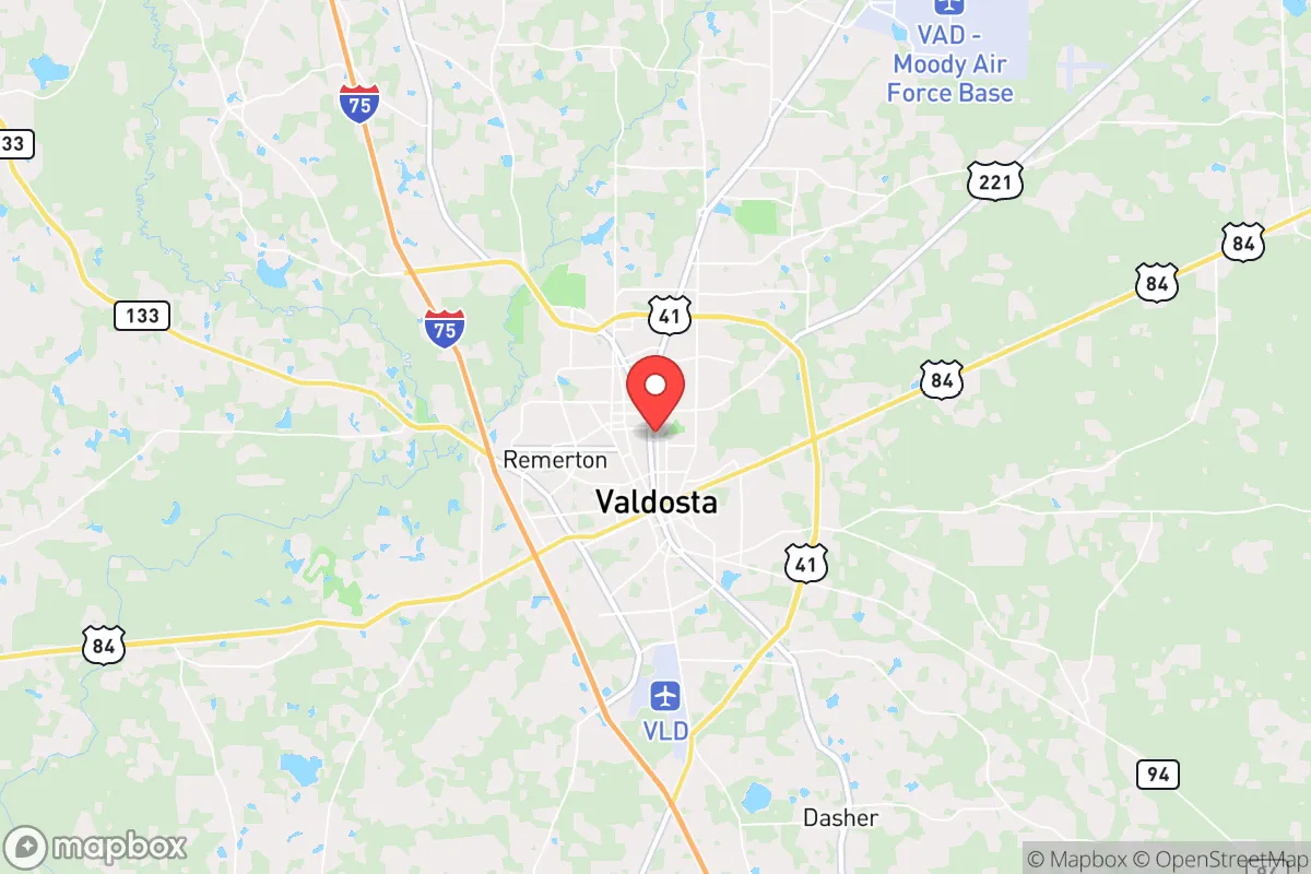 Map centered at 30.8502, -83.2788