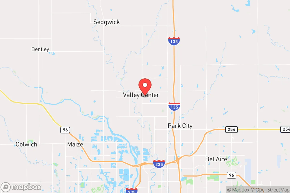 Map centered at 37.8329, -97.3679