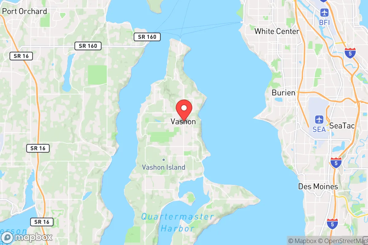 Map centered at 47.4473, -122.4599