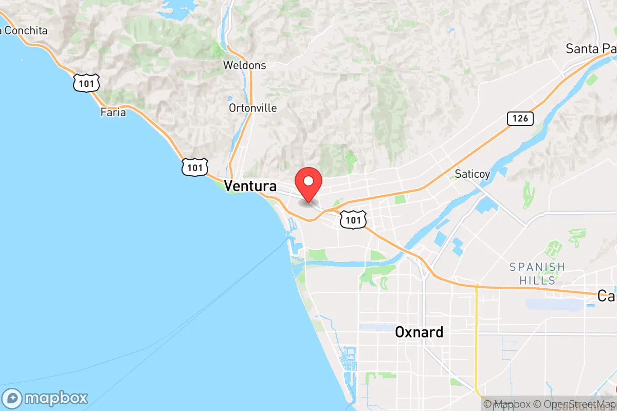 Map centered at 34.2675, -119.2543