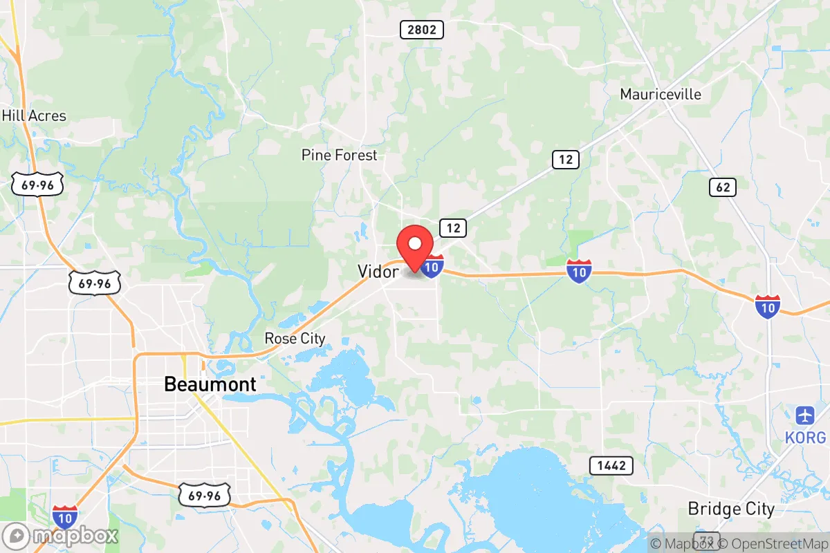 Map centered at 30.1292, -93.9967