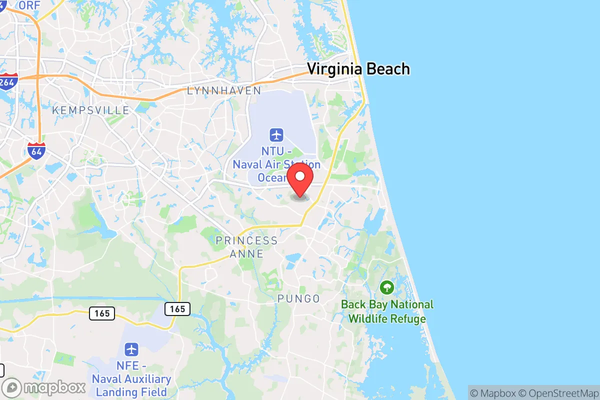 Map centered at 36.7776, -76.0162