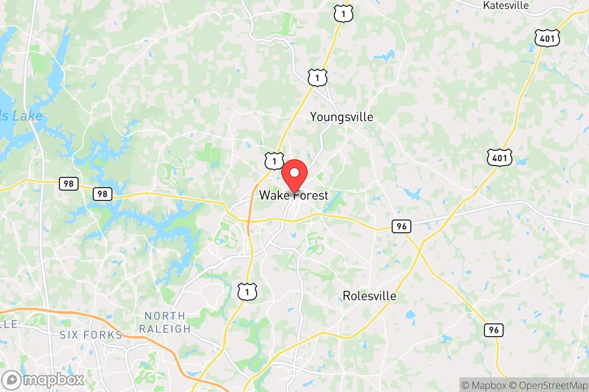 Map centered at 35.9635, -78.5121