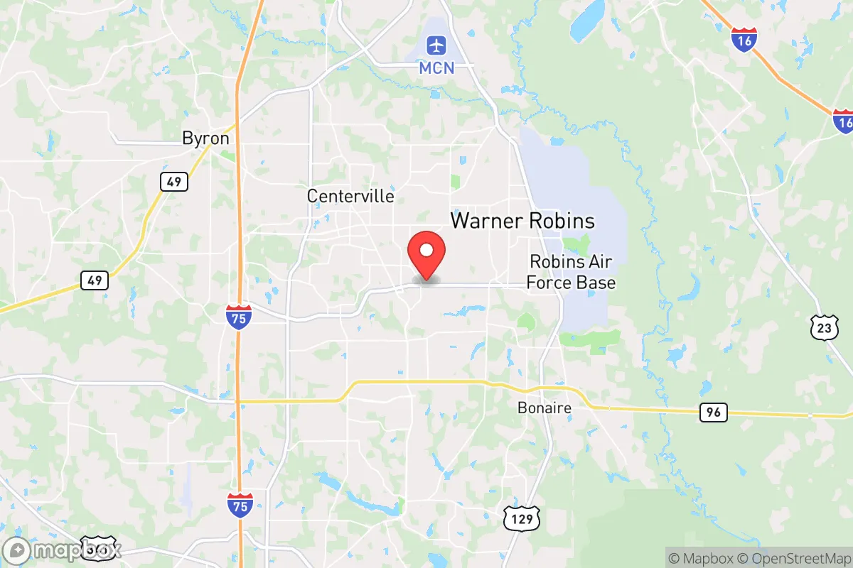Map centered at 32.5943, -83.6529