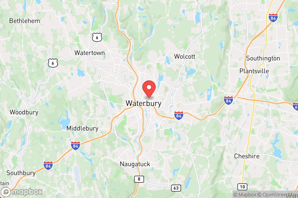 Map centered at 41.5582, -73.0361