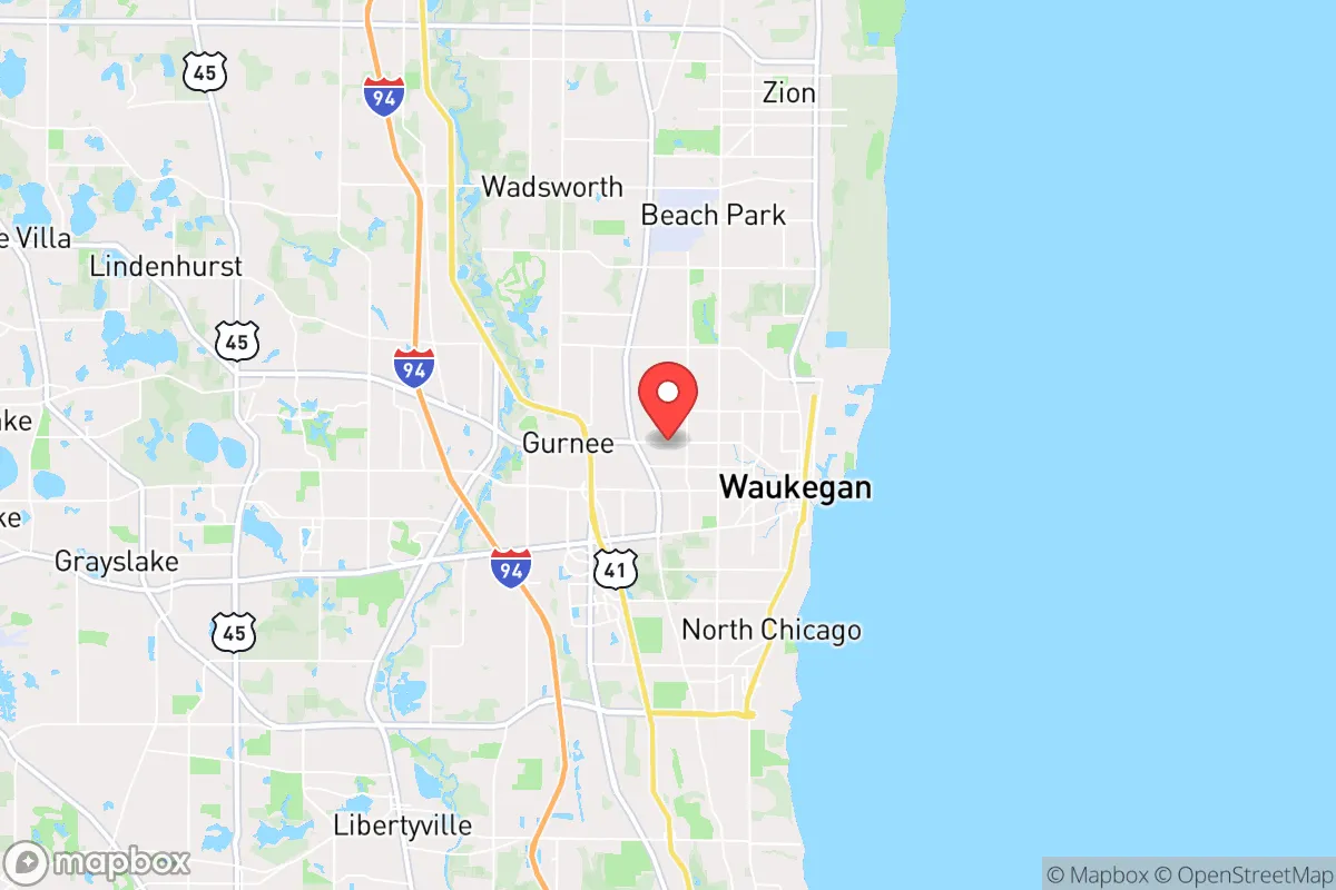 Map centered at 42.3698, -87.8711