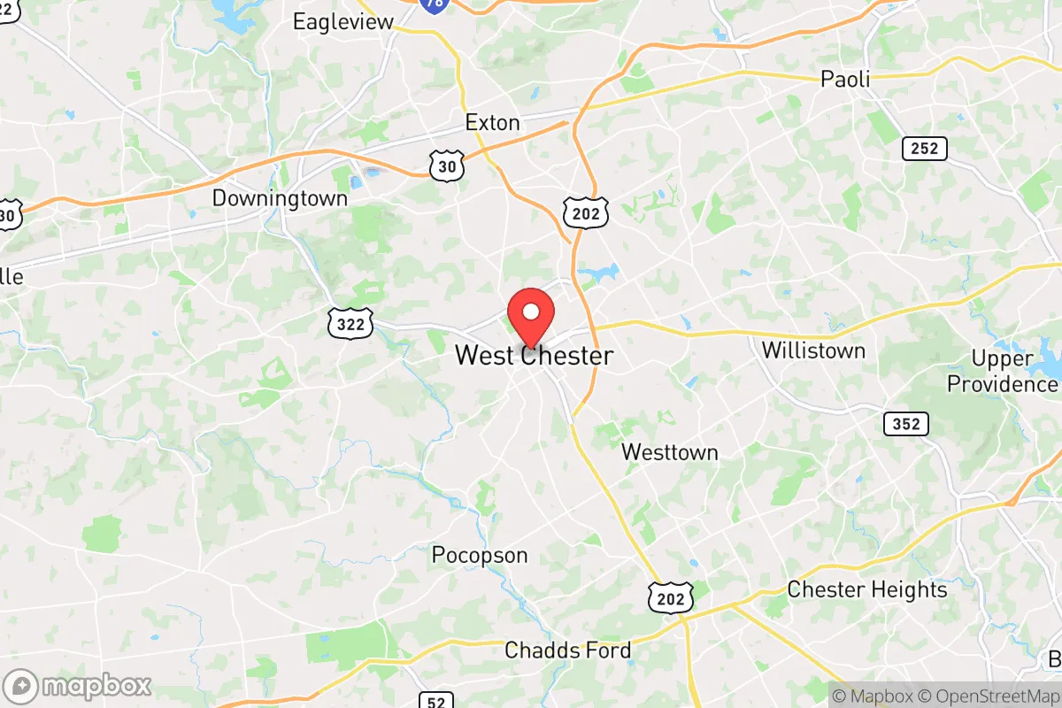 Map centered at 39.9601, -75.6058