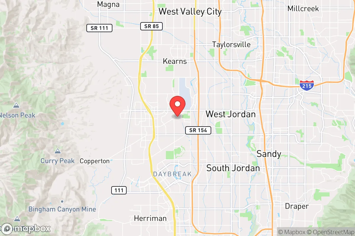 Map centered at 40.6027, -112.0013