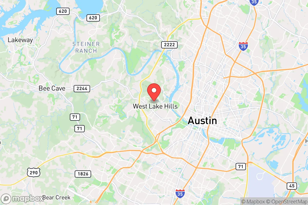 Map centered at 30.2920, -97.8084