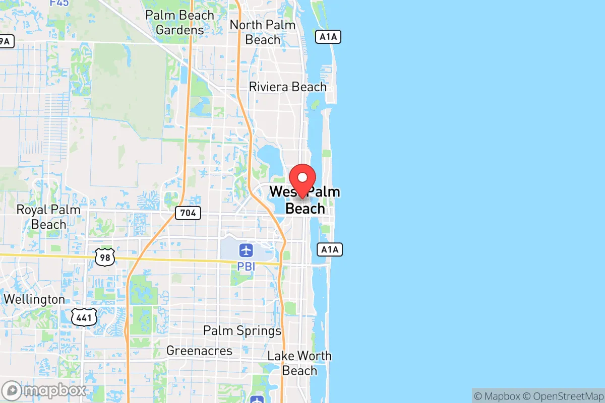Map centered at 26.7468, -80.1320