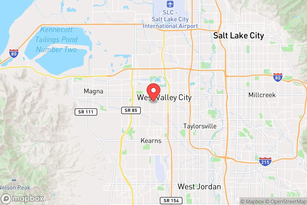 Map centered at 40.6886, -112.0122