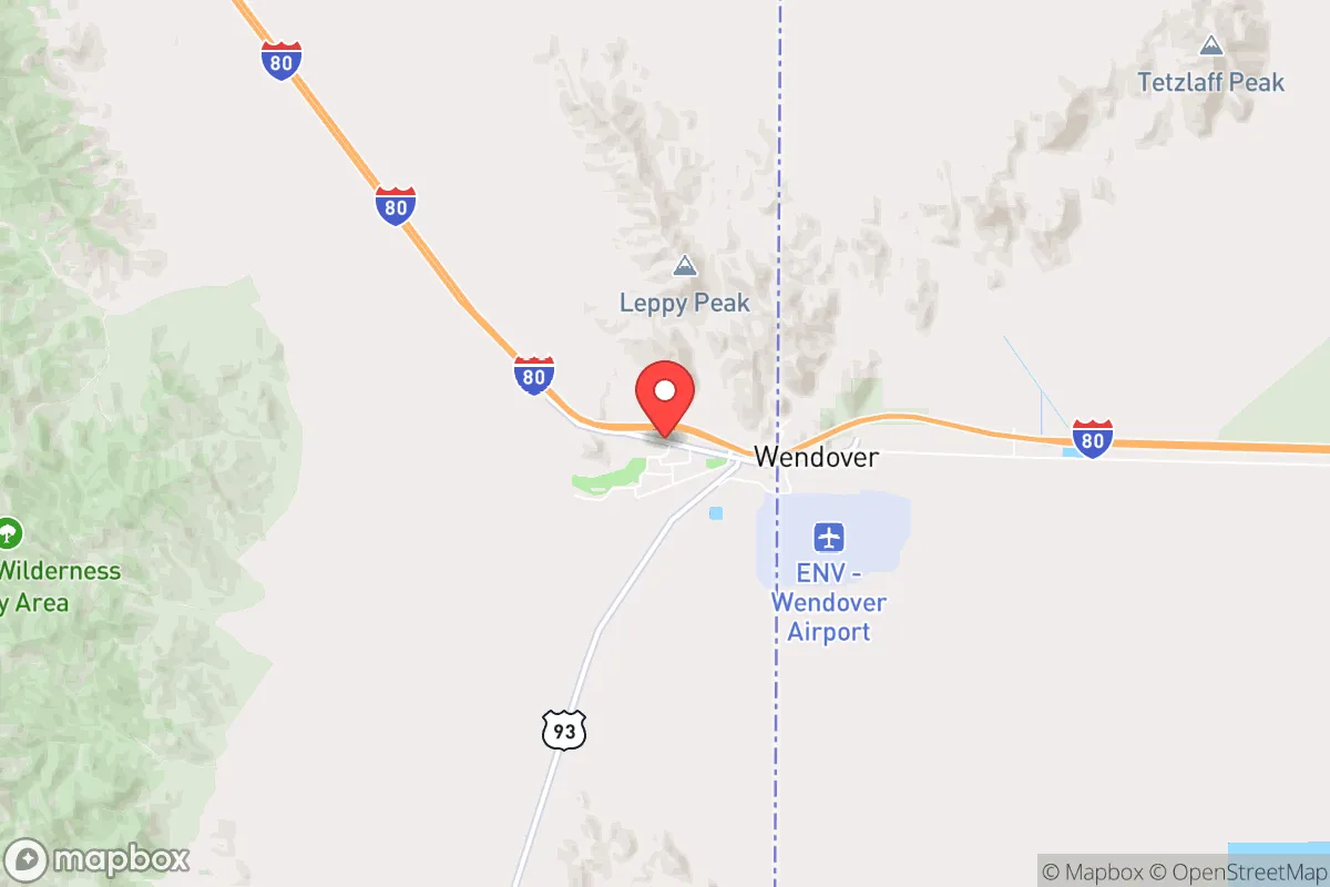 Map centered at 40.7407, -114.0784