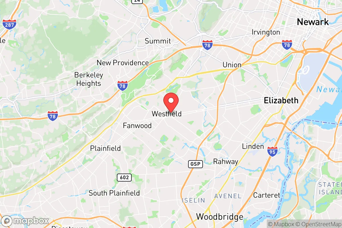 Map centered at 40.6515, -74.3432