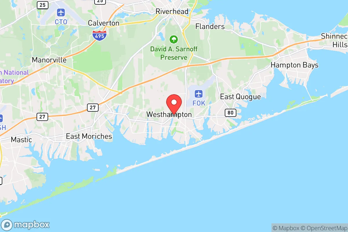 Map centered at 40.8232, -72.6600