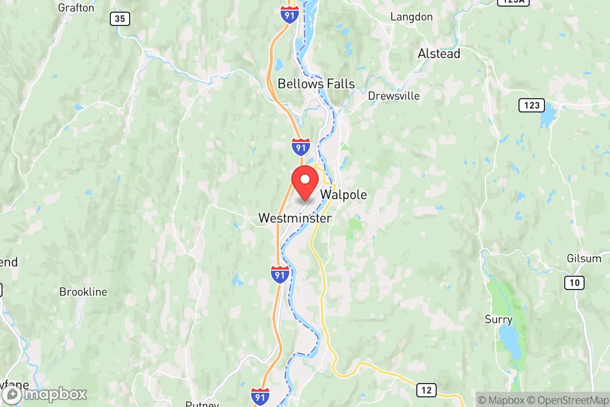 Map centered at 43.0751, -72.4519