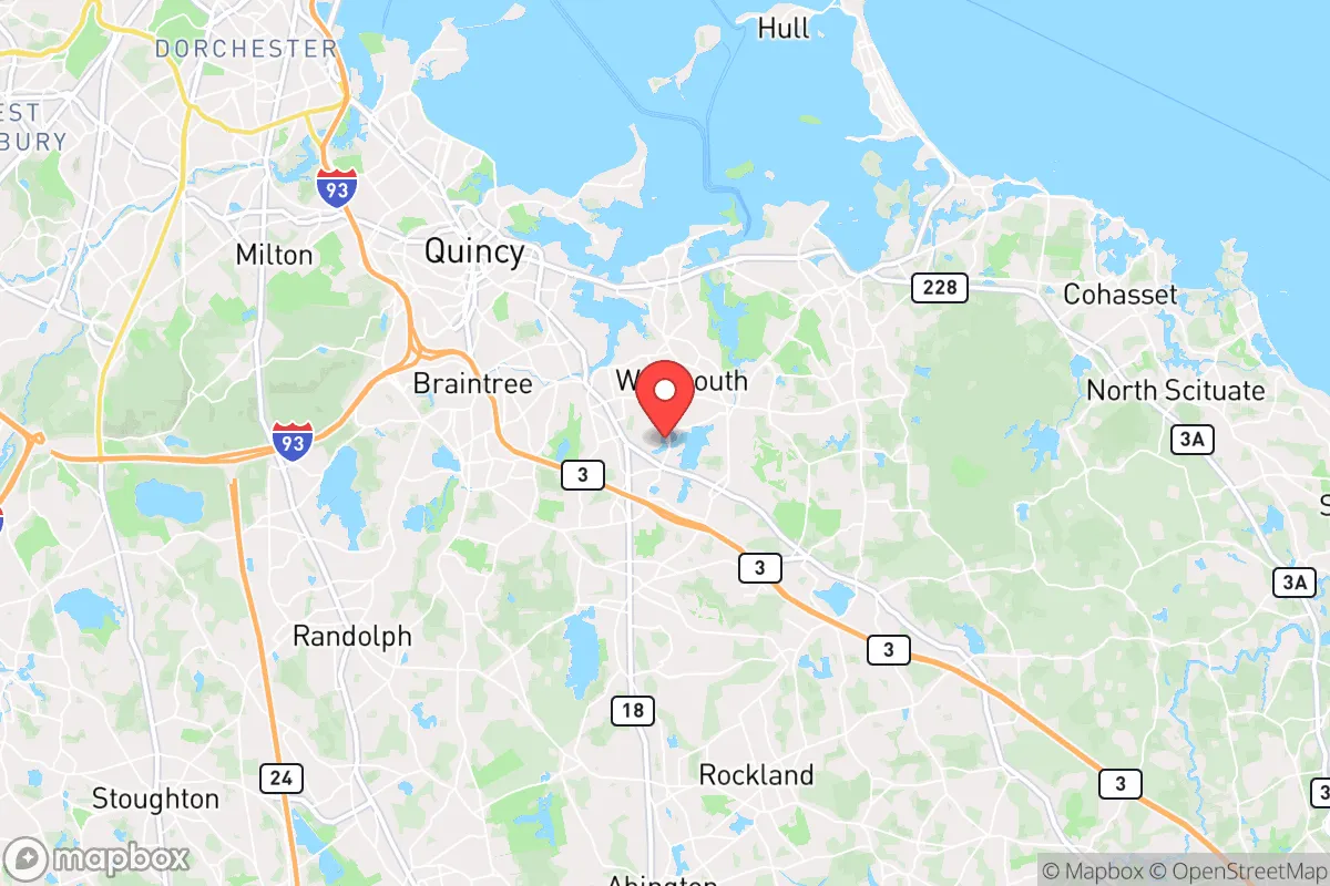 Map centered at 42.2069, -70.9444