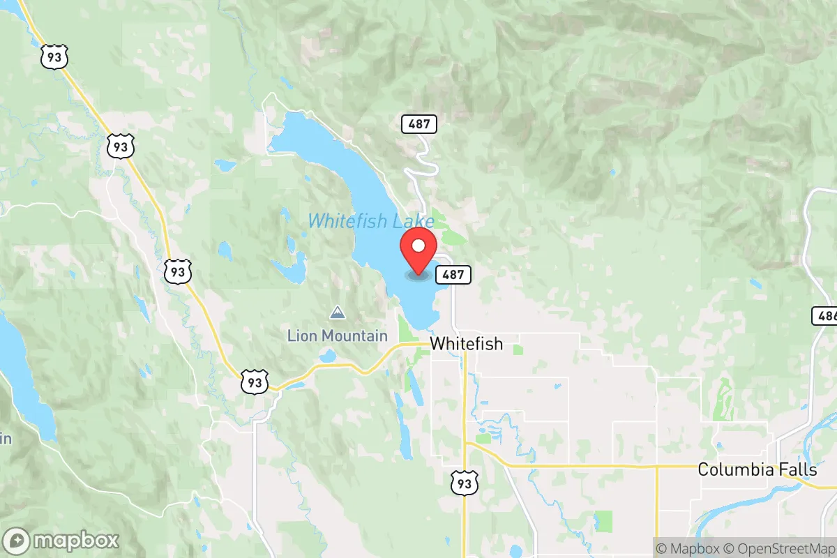Map centered at 48.4319, -114.3583