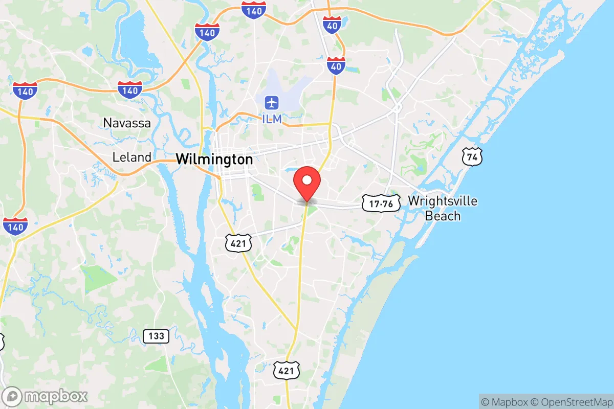 Map centered at 34.2101, -77.8866