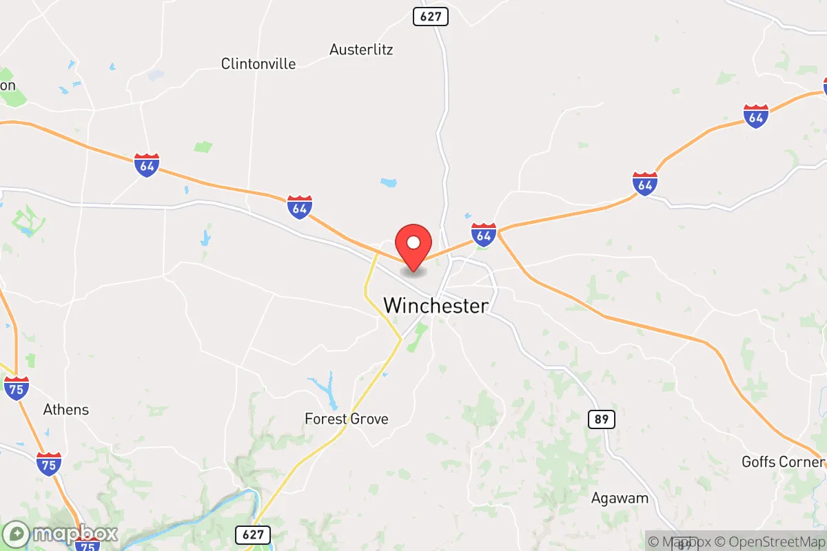 Map centered at 38.0019, -84.1909