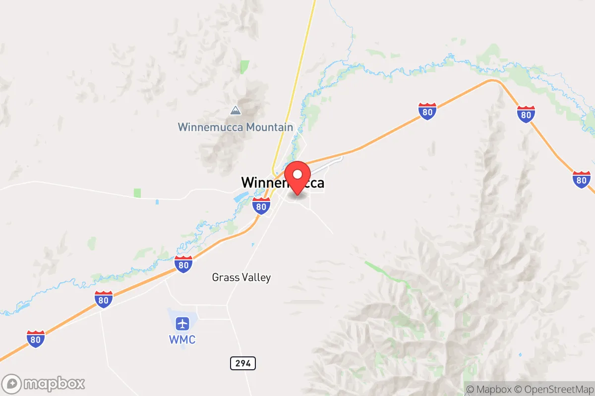 Map centered at 40.9644, -117.7246