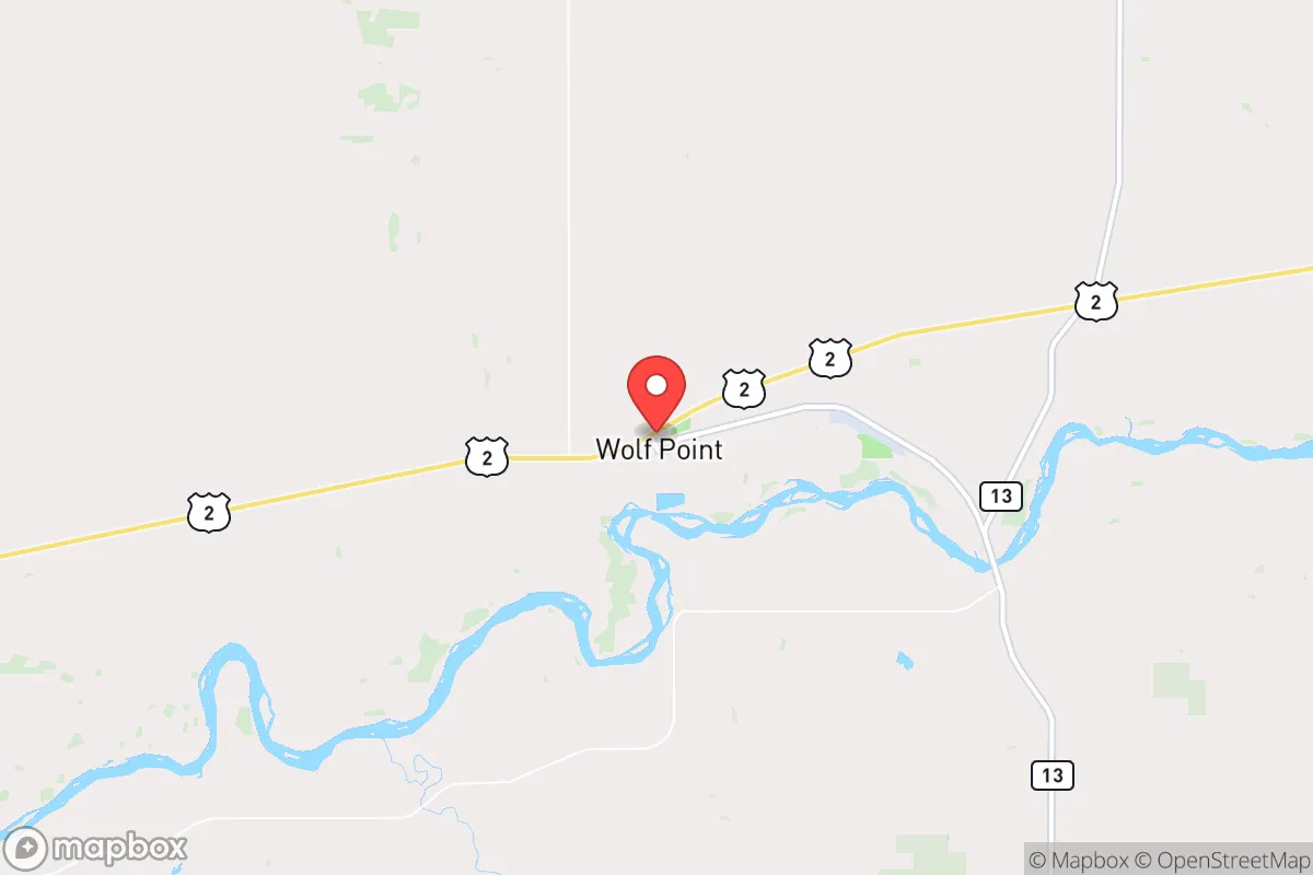 Map centered at 48.0931, -105.6414