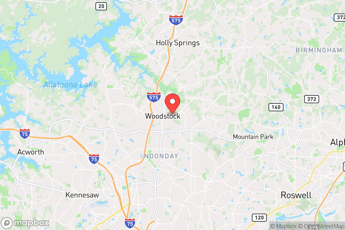 Map centered at 34.1025, -84.5075