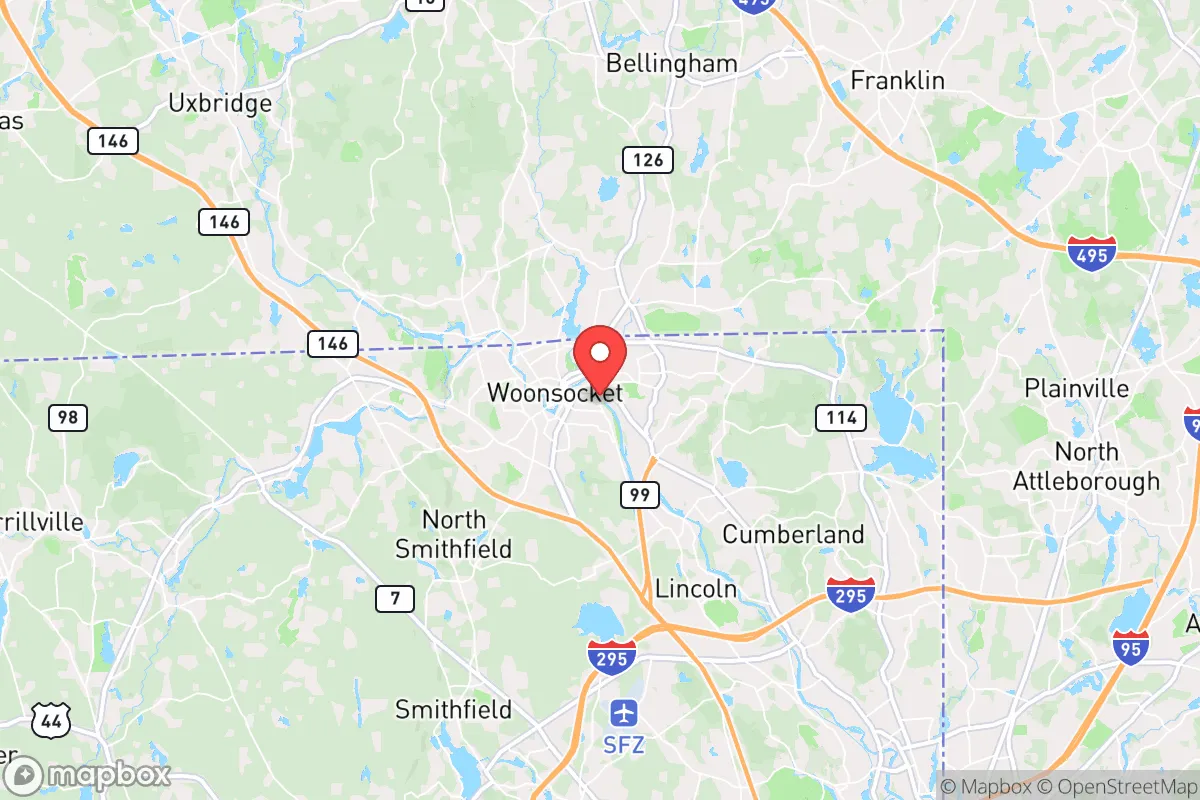 Map centered at 42.0010, -71.4993