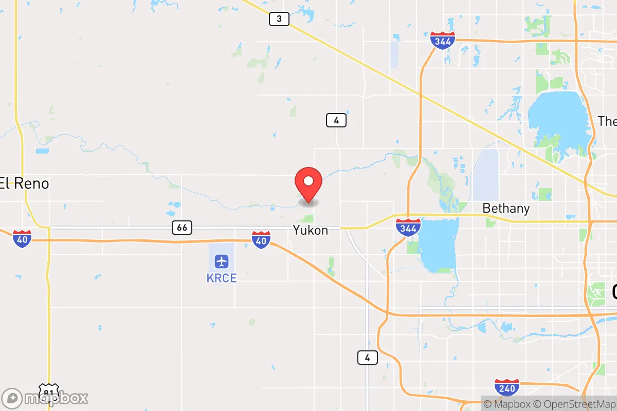 Map centered at 35.5201, -97.7639