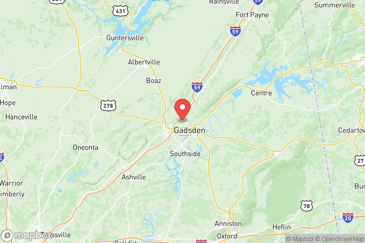 Map centered at 34.0453, -86.0348