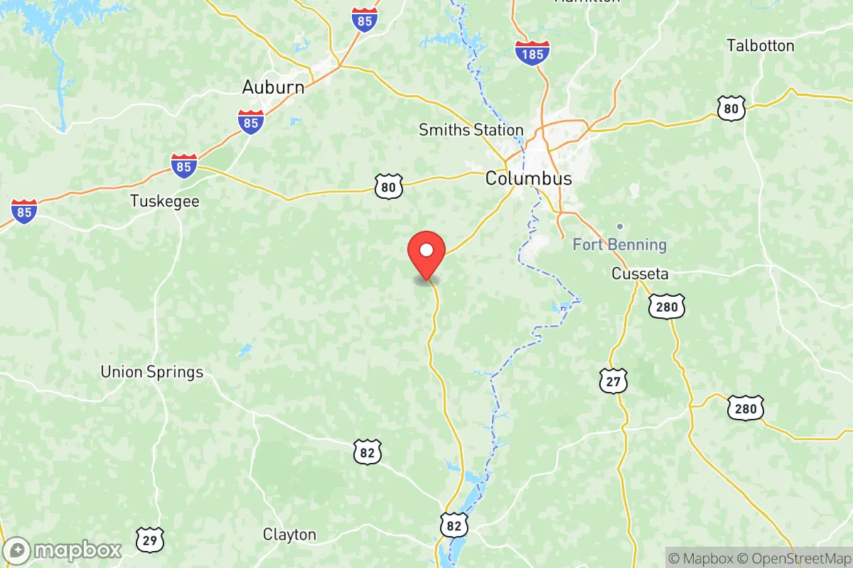 Map centered at 32.2883, -85.1850