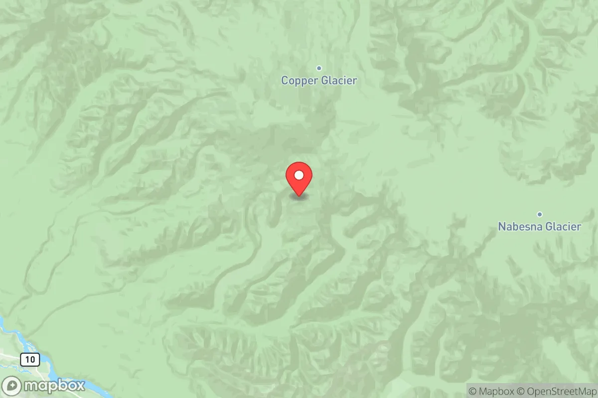 Map centered at 61.8810, -143.9409