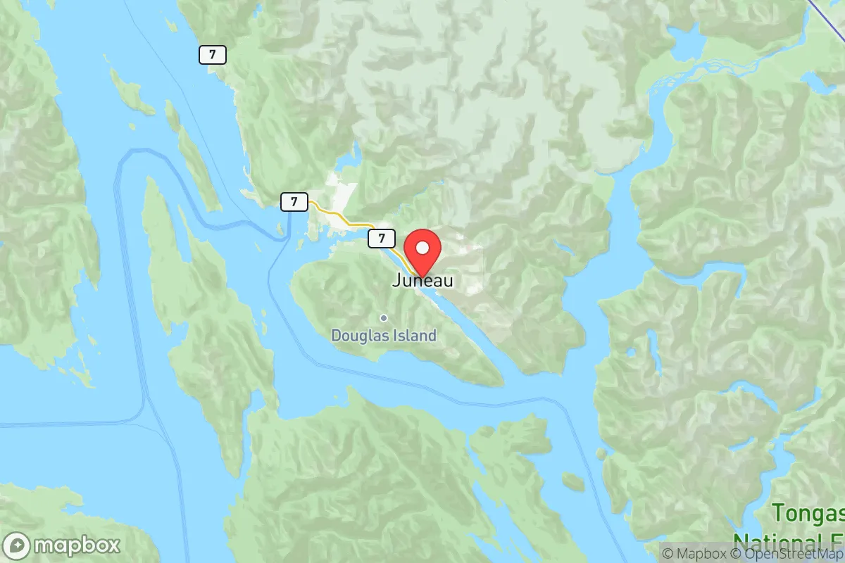Map centered at 58.3005, -134.4201