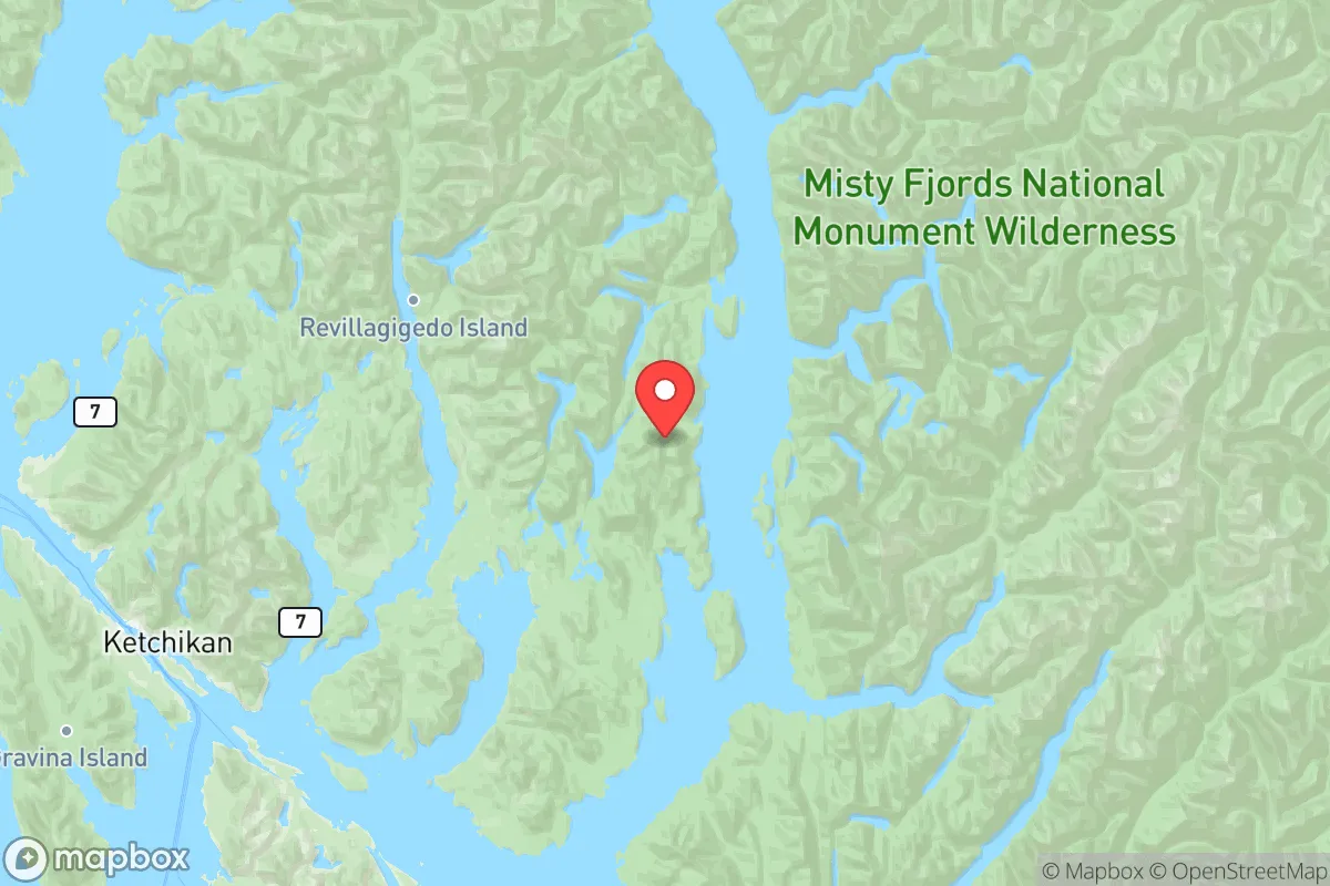 Map centered at 55.4832, -131.0303