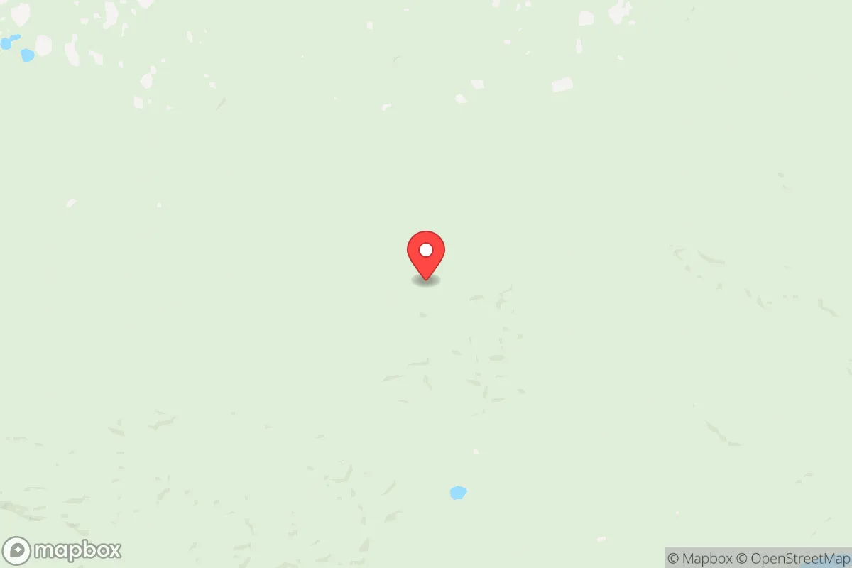Map centered at 69.4498, -153.5132