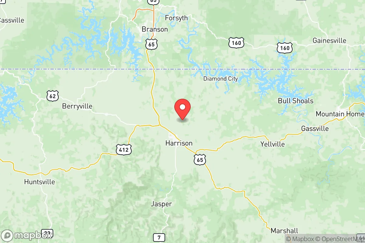 Map centered at 36.3085, -93.0915