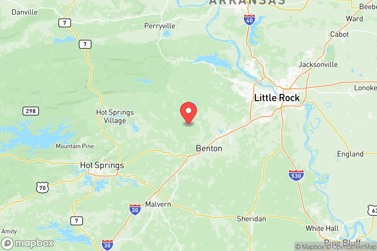 Map centered at 34.6467, -92.6763