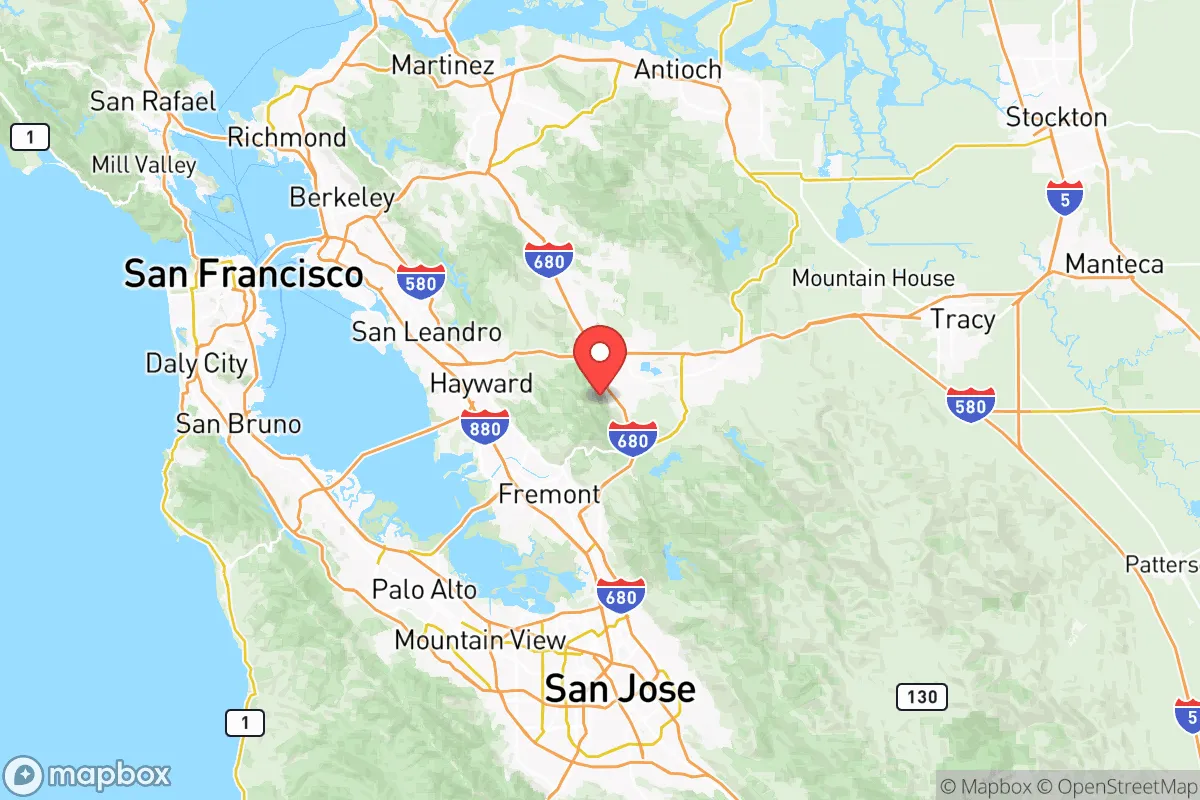 Map centered at 37.6506, -121.9178