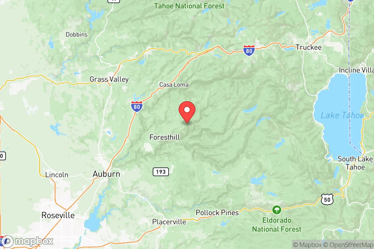 Map centered at 39.0639, -120.7190