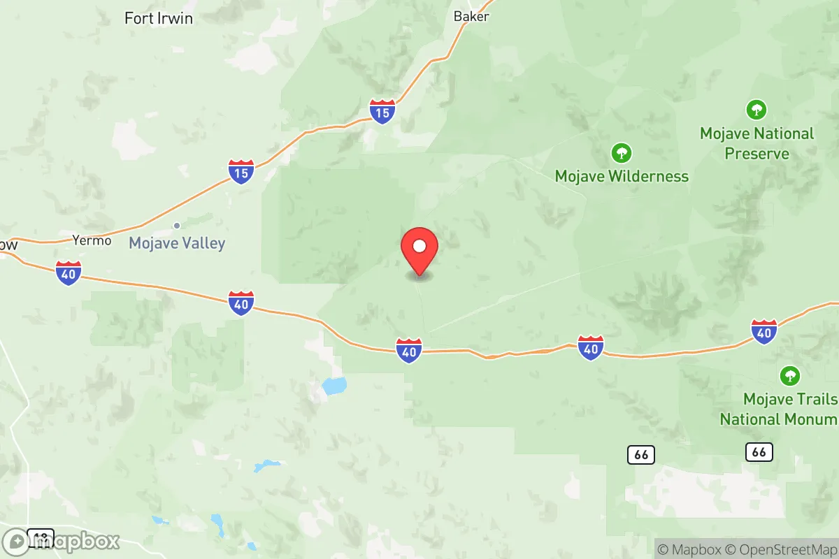 Map centered at 34.8418, -116.1767