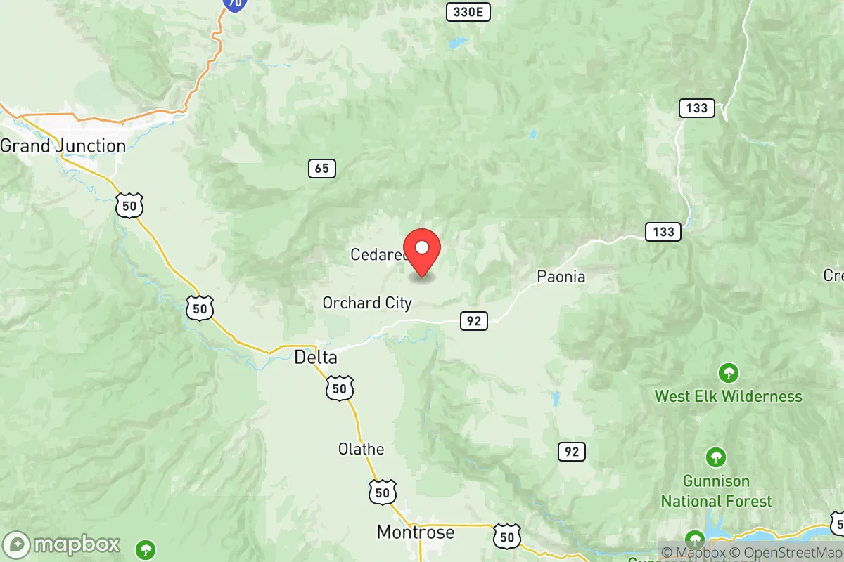 Map centered at 38.8614, -107.8632