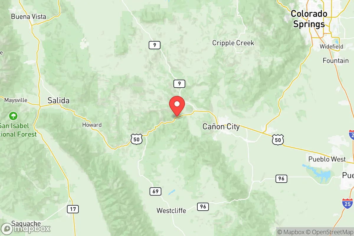 Map centered at 38.4732, -105.4394