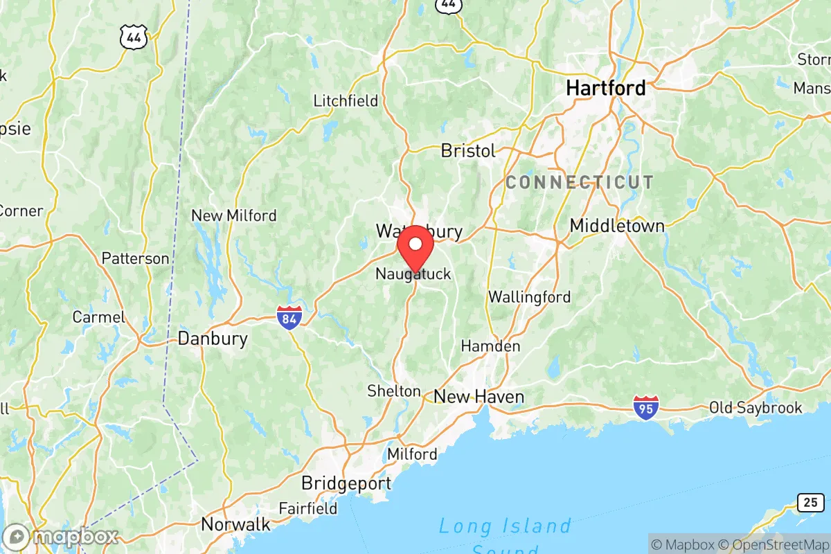 Map centered at 41.4859, -73.0506