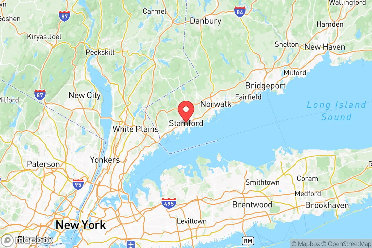 Map centered at 41.0509, -73.5395