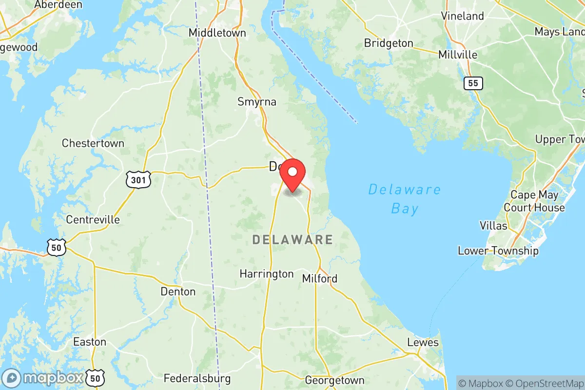 Map centered at 39.0958, -75.5046