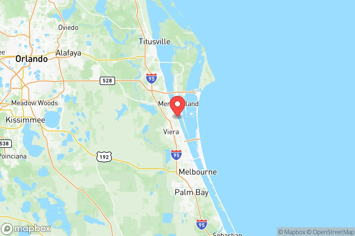 Map centered at 28.2996, -80.7010