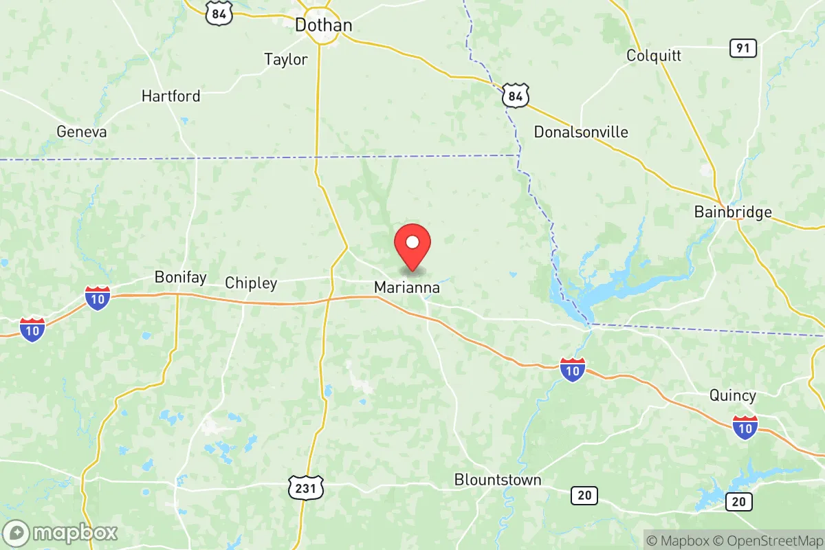 Map centered at 30.7954, -85.2154